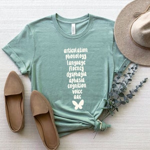 Speech Language Pathology, Dysphagia Shirt, Gift for Teacher, Phonology Shirt, Therapy Gift, Cute Teacher Shirt,Speechie,SLP Graduation Gift