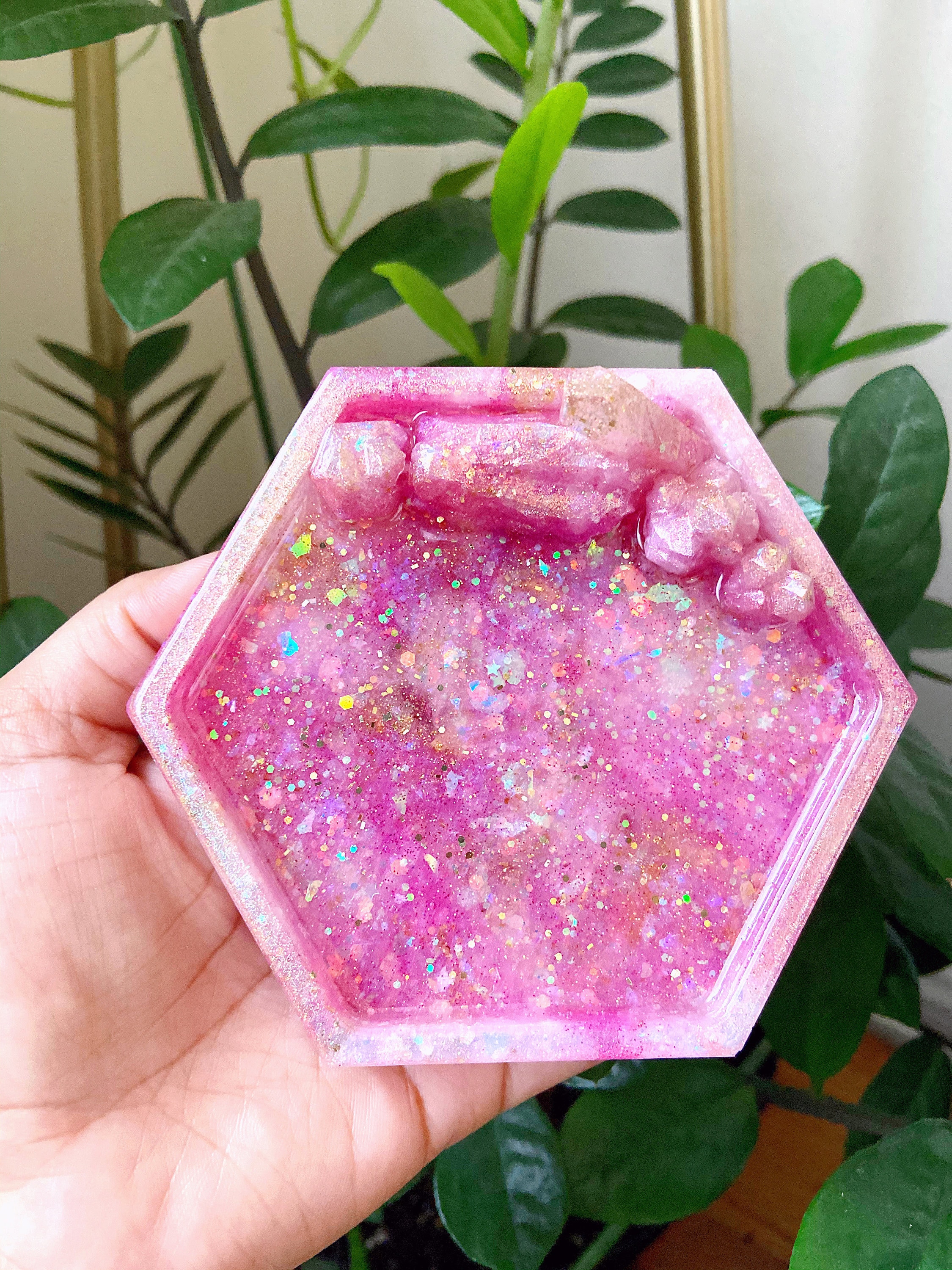 B-Grade Pastel Rainbow Galaxy Ashtray Rolling Tray Home Decor