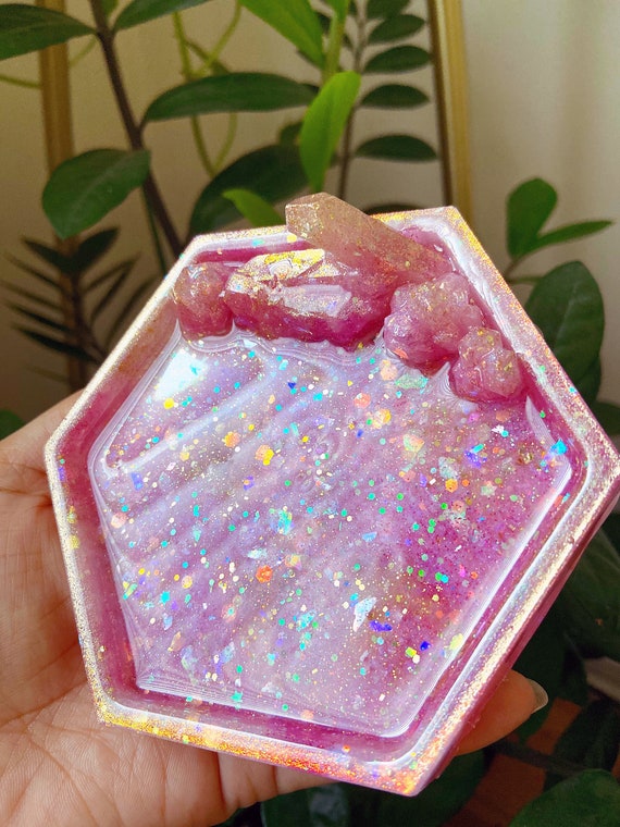 B-Grade Pastel Rainbow Galaxy Ashtray Rolling Tray Home Decor
