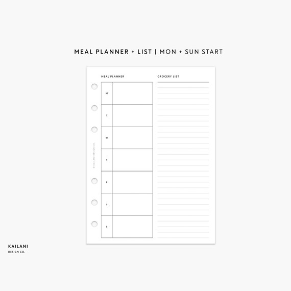  Pocket Size to Do List Planner Insert, Sized and Punched for  Pocket Notebook (3.25 x 4.75) : Office Products
