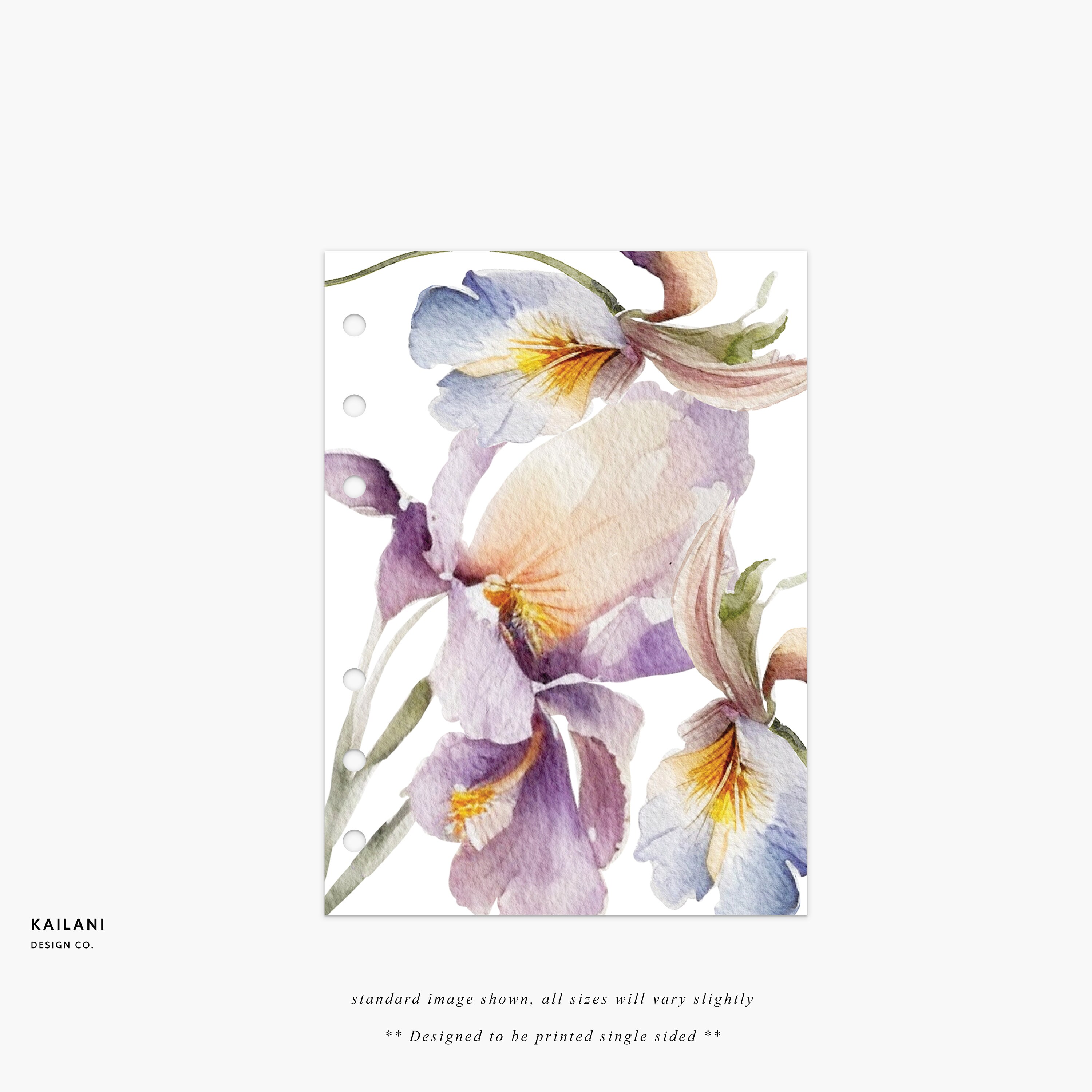 A6 Watercolor Floral Dashboards, Planner Section Covers (PRINTABLE) - Etsy