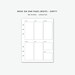 B6 Rings Weekly Planner Inserts, Erin Condren Inserts, Week on Two ...