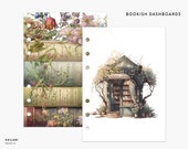 A5 Wide Bookish Planner Dividers (Printable)