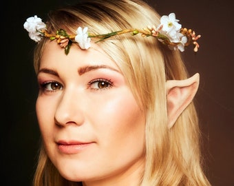 beautiful elf ears from Germany - outstanding fantasy cosplay accessory for your Lord of the Rings costume or fantasy party