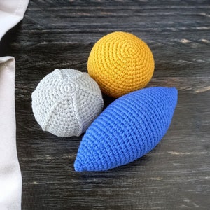 Crochet baby Balls, Baby sensory toy, Montessori baby toys, Toys for boys, Toys for 1 year old, Stress relief toys, Toddler activities