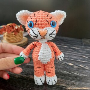 Tiger Plush, Stuffed Tiger Toy, Tiger Stuff Animal, College Student