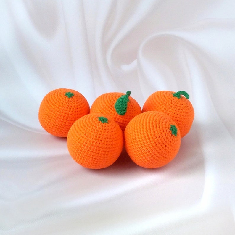 Pretend play food Orange fruit 1pcs Baby development toy Kitchen food educational Kids toy montessori Montessori toddler toy
