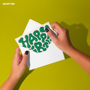 SET - A5/A6/B6/5x7 Greeting cards mockups