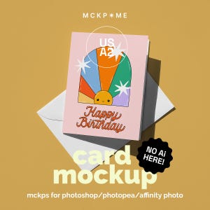 US A2 greeting card and envelope mockup, letter size postcard mockup, single postcard mockup, postcard and envelope mockup, psd card mockup