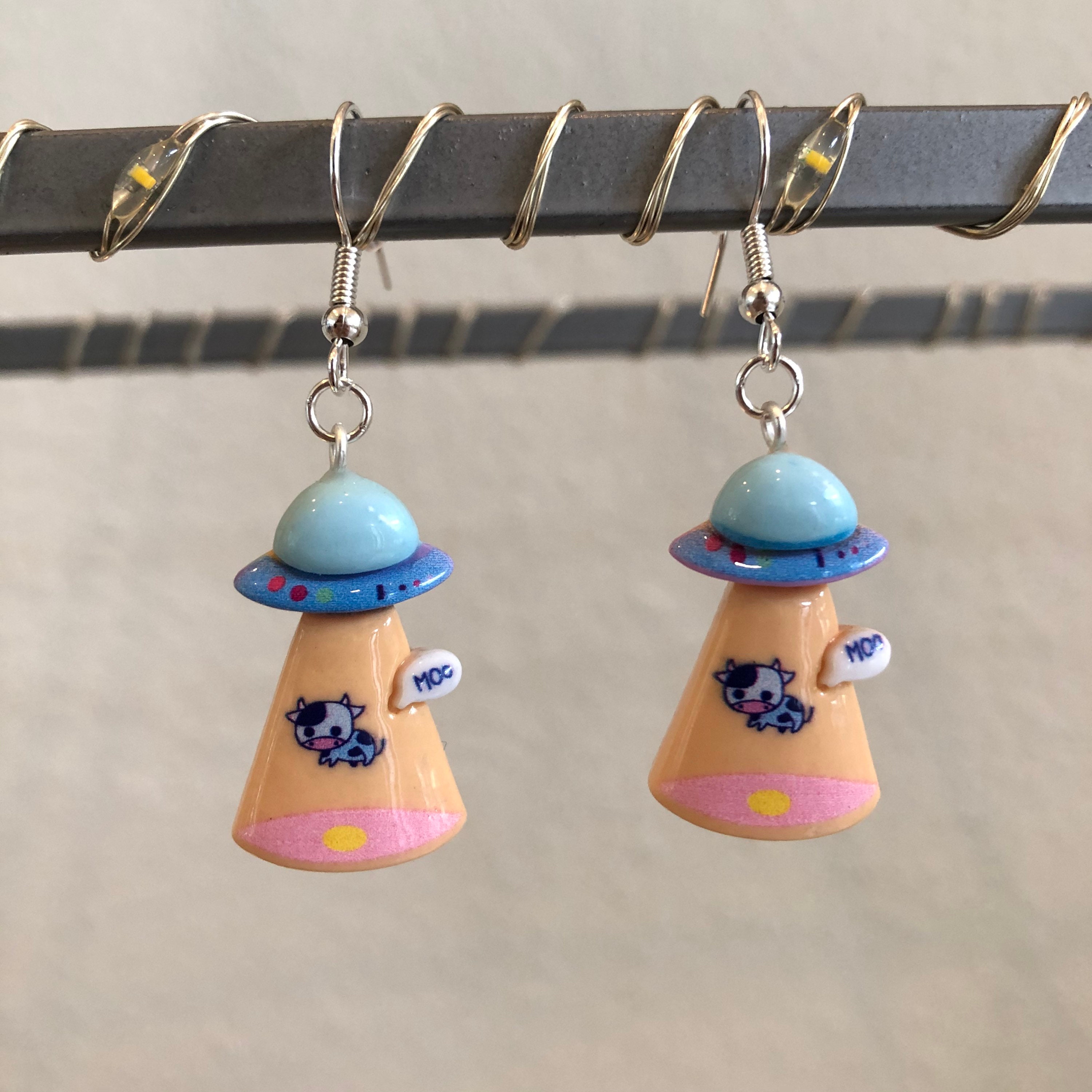 ufo earrings!