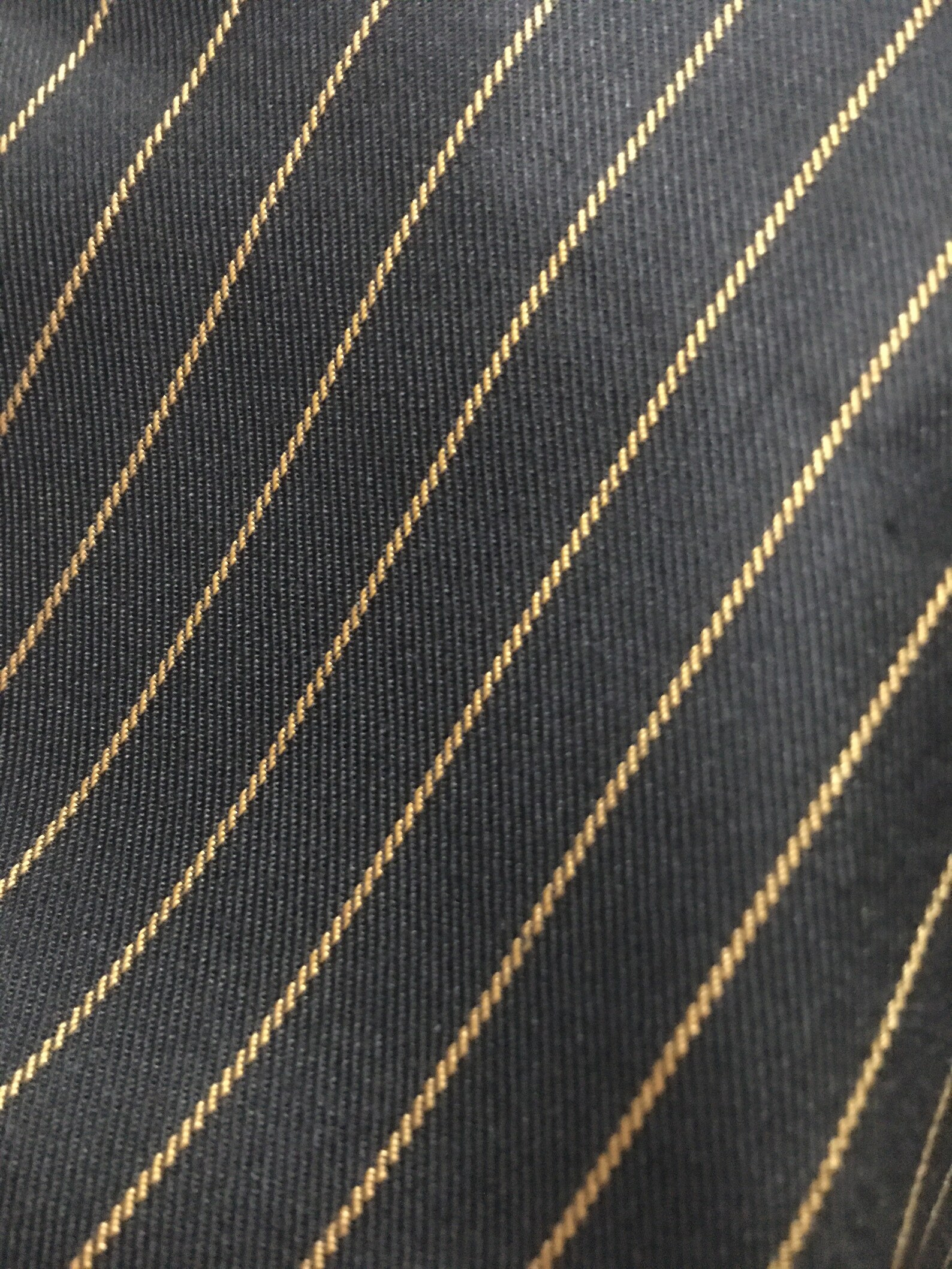 Gold Pinstripe Suit Fabric Cashmere Wool Linen Etsy