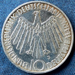 1972 Ten Deutschmark - Germany