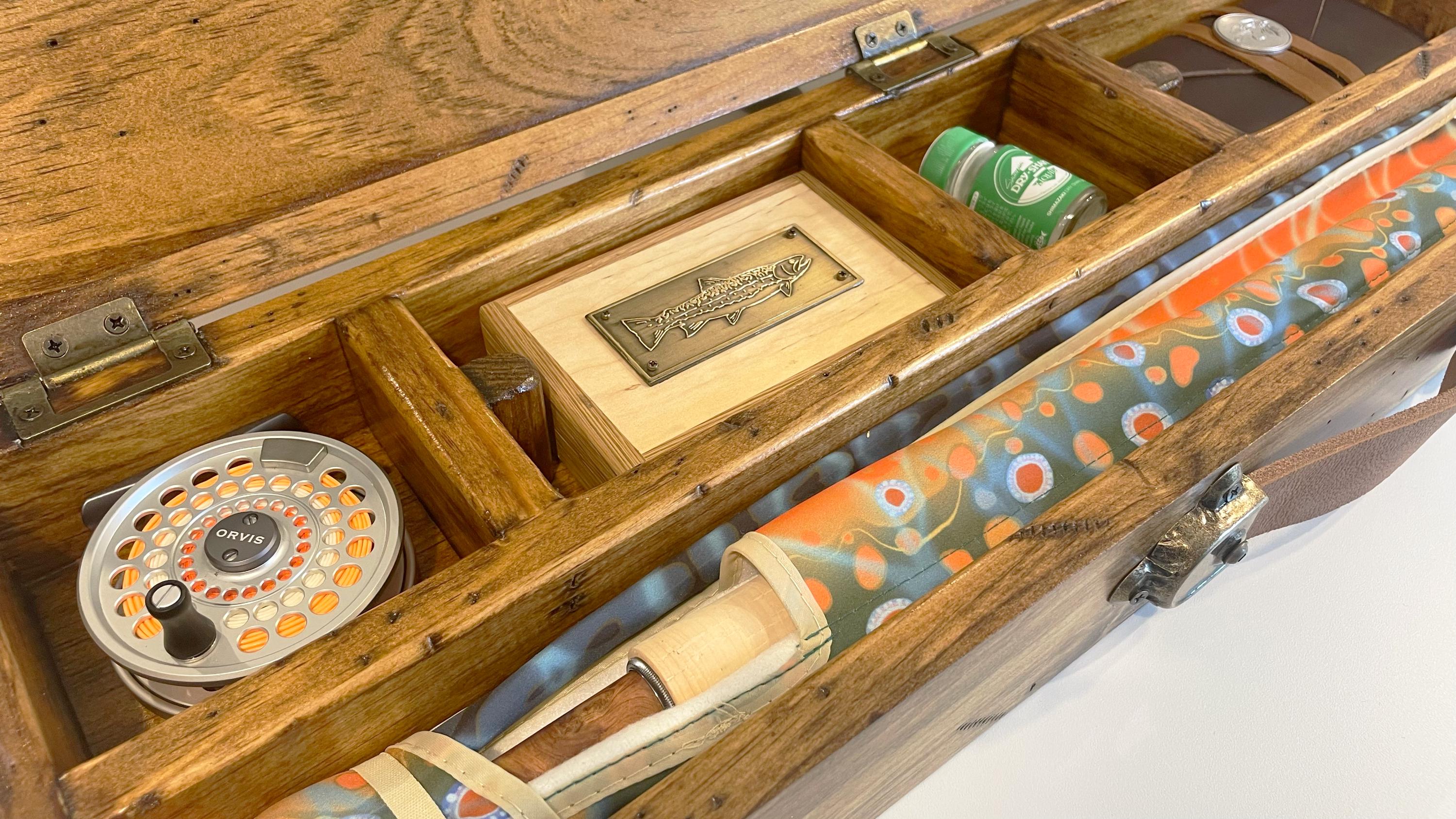 Hardy フライボックス HARDY] OLD DRY FLY BOX (フライ付) | 北海道フィッシングガイド