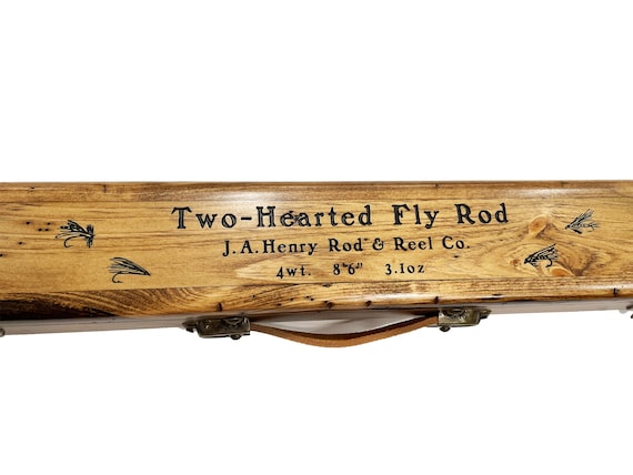 4wt. 8'6 Two-hearted Fly Rod by J.a.henry Rod Co. -  Australia