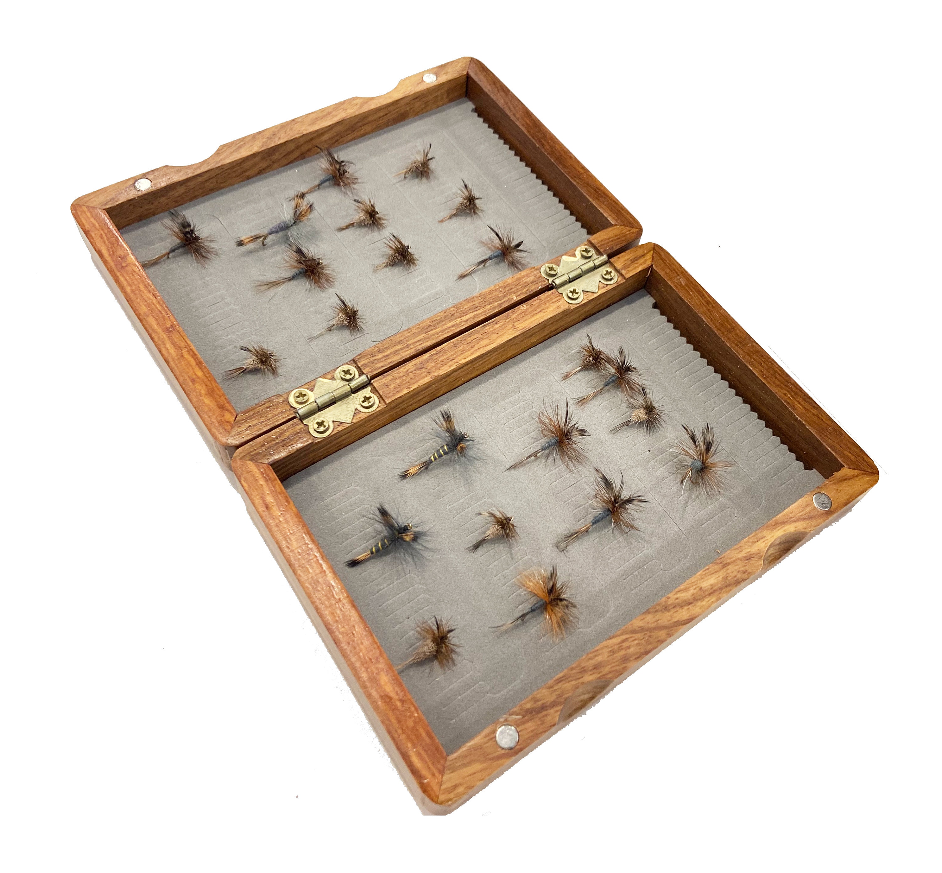 Boîte à Mouches Scientific Anglers Avec 71 Mouches Sèches Faites Main – Occasion Bon état