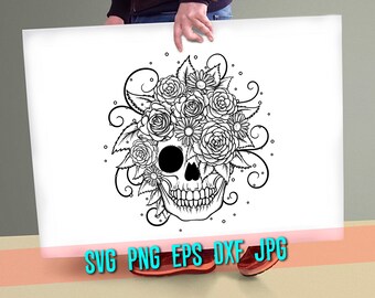 Download Mandala Skull Svg Etsy