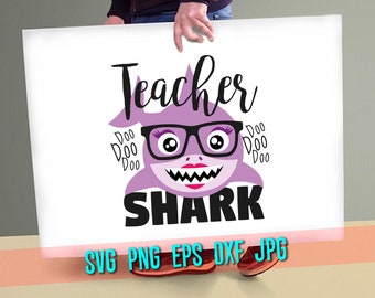 Download Teacher Shark Svg Etsy