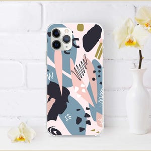Pastel Art iPhone 13 Pro Case iPhone 13 Pro Max Case Minimalistic iPhone 13 Mini Case iPhone 12 Pro Max Case iPhone 12 Pro Case Slim CW0123
