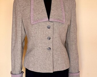 Lilli Ann waisted jacket.