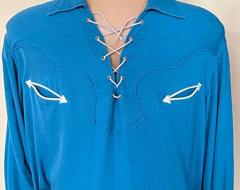 H bar C California Ranchwear western pirate shirt