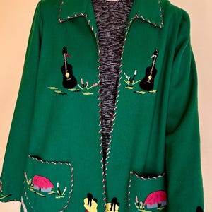 La Mexicana tourist jacket from the 1950s, LARGER size