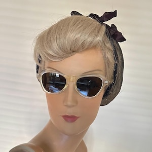 1940's transparant celluloid sunglasses.