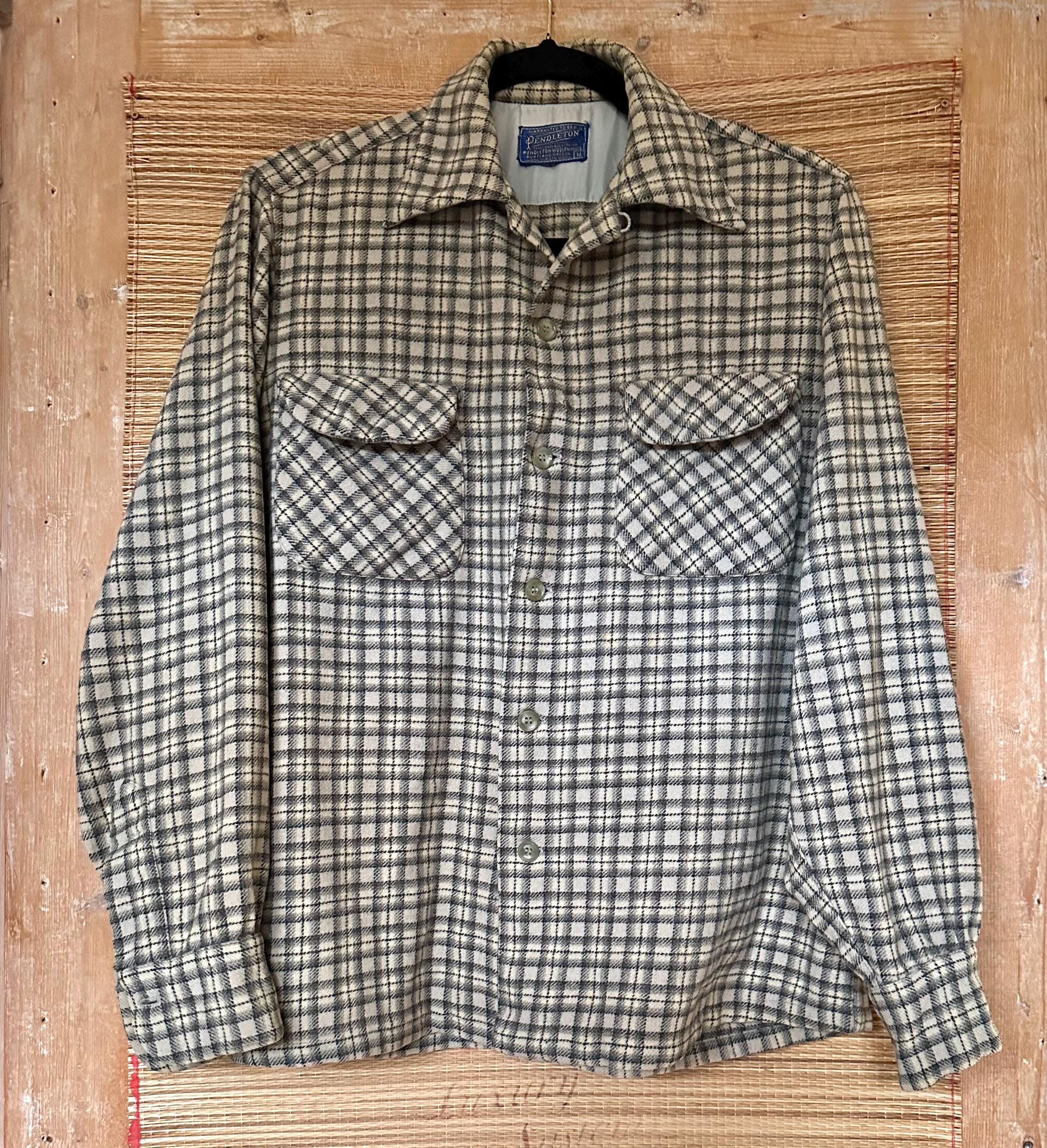 1940s Pendleton wool shirt