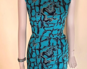 Asian dragon hostess dress