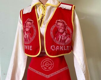 1950s Annie Oakley western set