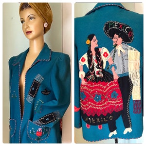 Mexican tourist jacket from the 1950s.