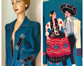 Mexican tourist jacket from the 1950s.