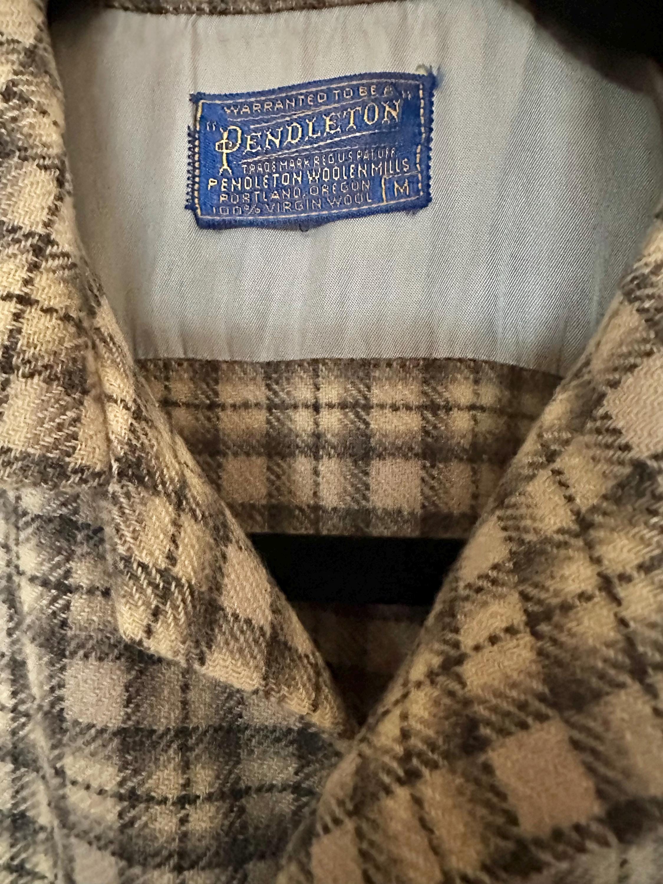VINTAGE 40’s PENDLETON WOOL SHIRT VINTAGE 1940s PENDLETON WOOL SHIRT | eBay