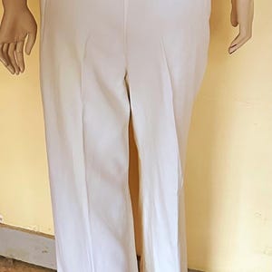 1940s Rayon Hepburn pleated slacks, trousers