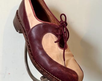 1950s the Spectator Special Shoes | Vintage 50s Two Tone Black and