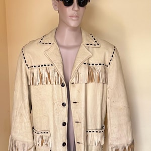 Deer Skin Jacket Vintage - Etsy