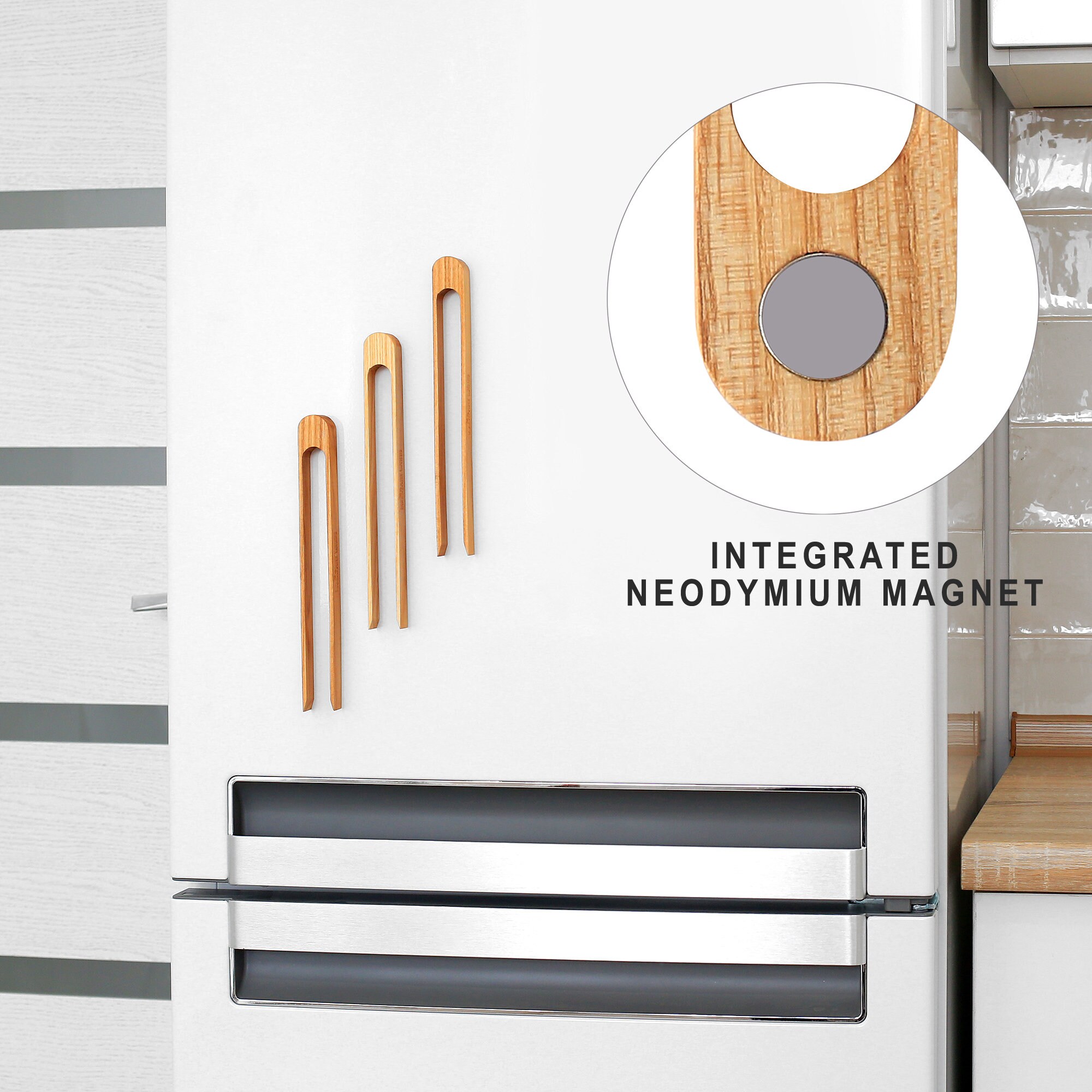 Handmade Wooden Kitchen Toaster Tongs with 8.7 Etsy