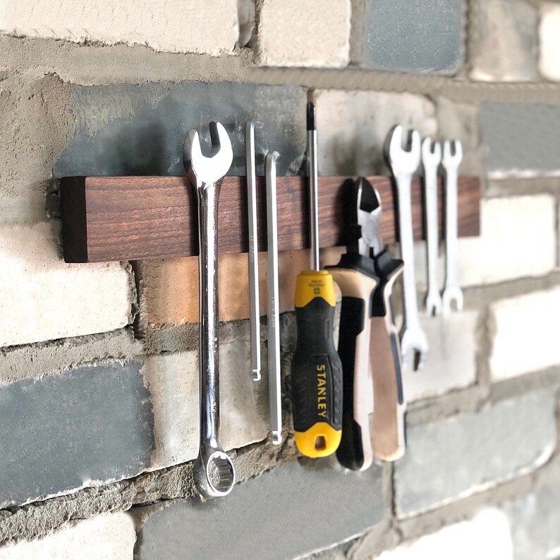 Handmade Wooden Kitchen Knife Holder Strip Bar Size Etsy