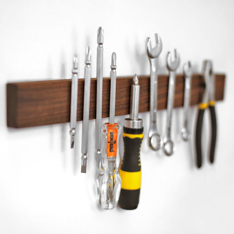 Handmade Wooden Kitchen Knife Holder Strip Bar Size Etsy