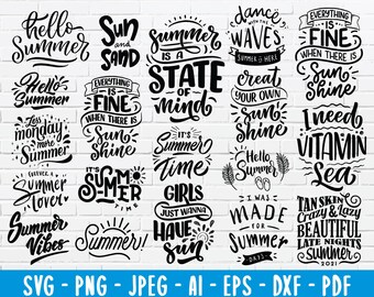 Download Summer Time Svg Etsy