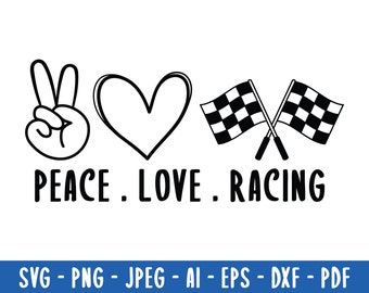 Download Love Racing Svg