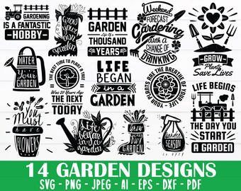 Download Garden Quote Svg Etsy
