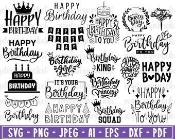 Download Birthday Svg Etsy
