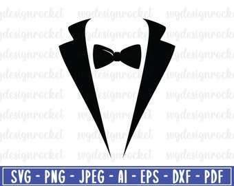 Download Tuxedo Svg Etsy