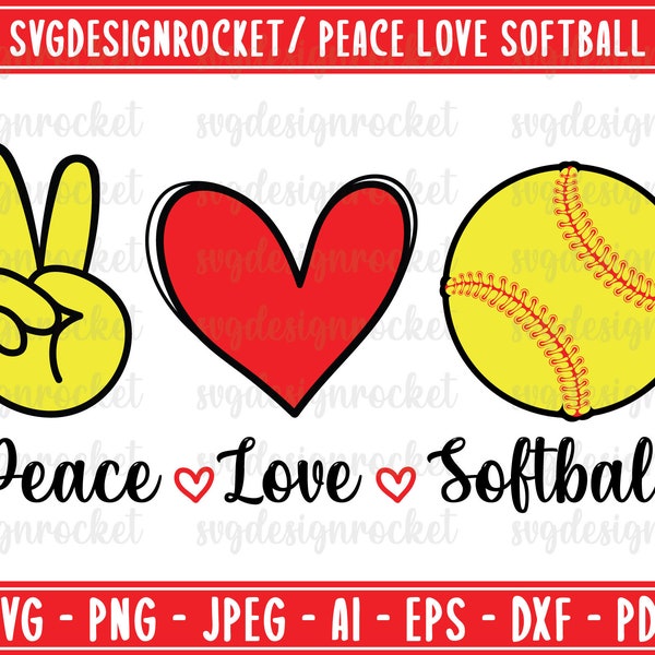 Peace Love softball svg png, Peace Love Softball png digital download , peace love softball png, peace love softball sublimation design