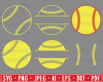 softball svg, softball svg bundle, Softball Monogram Frame Svg, softball lover svg, Softball Team Svg, Softball Shirt Svg