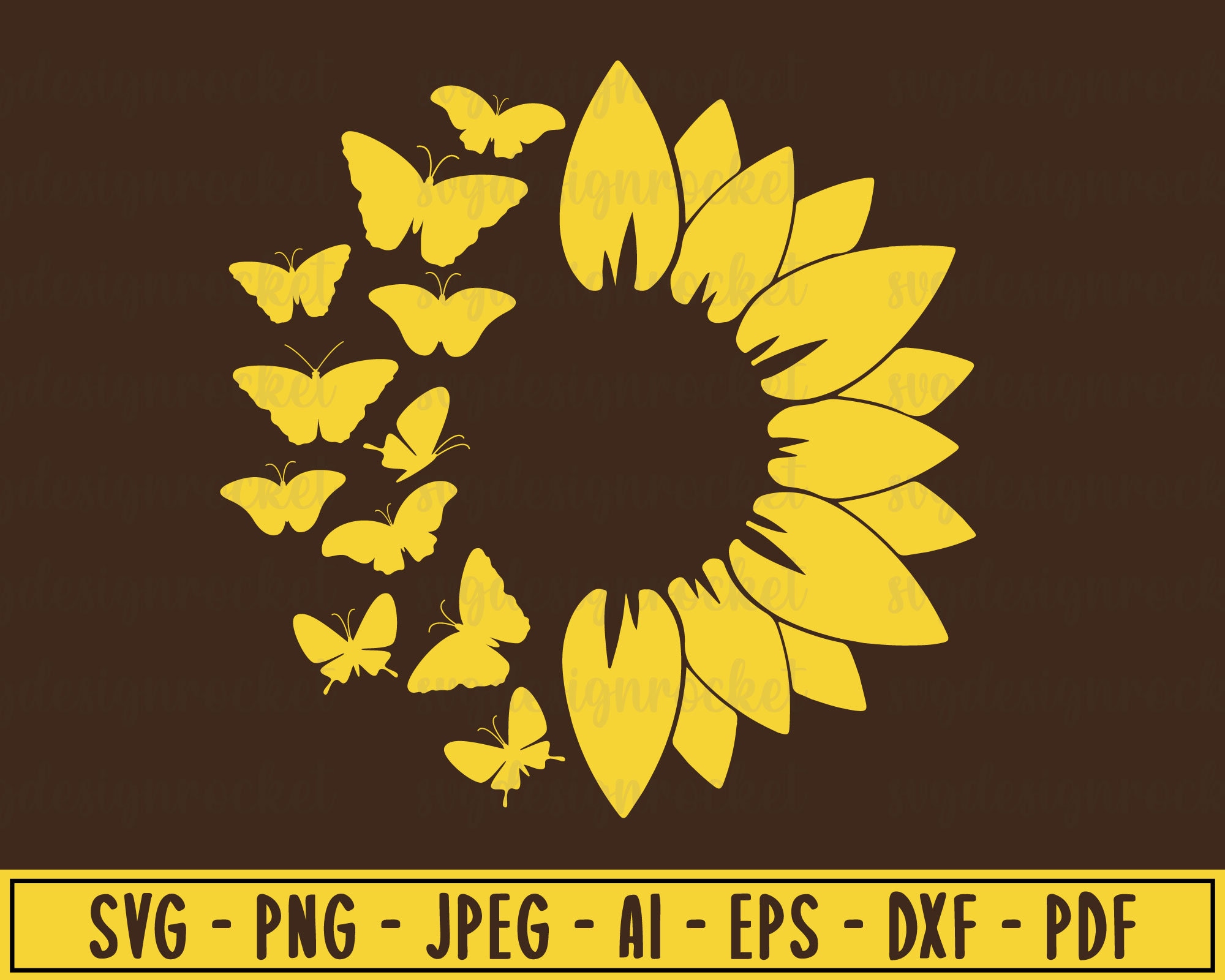 Free Free Sunflower Butterfly Svg 584 SVG PNG EPS DXF File