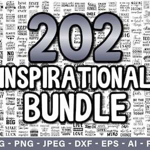 202 inspirujące cytaty svg bundle, motywujące svg, inspirujące svg, cytaty svg, pliki svg dla cricut, motywujące cytaty, pozytywne svg