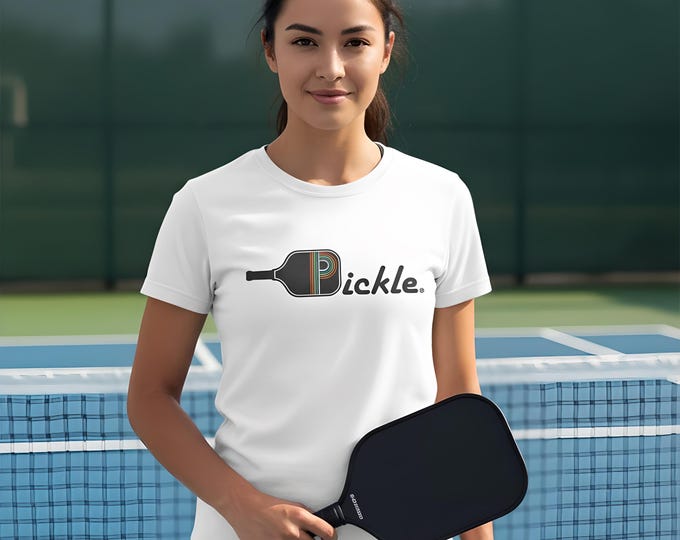 Featured listing image: Retro Pickleball T-Shirt | Vintage Pickleball Shirt | Pickleball Gift for Women & Men | Funny Pickleball Tee | Pickleball Lover Shirt