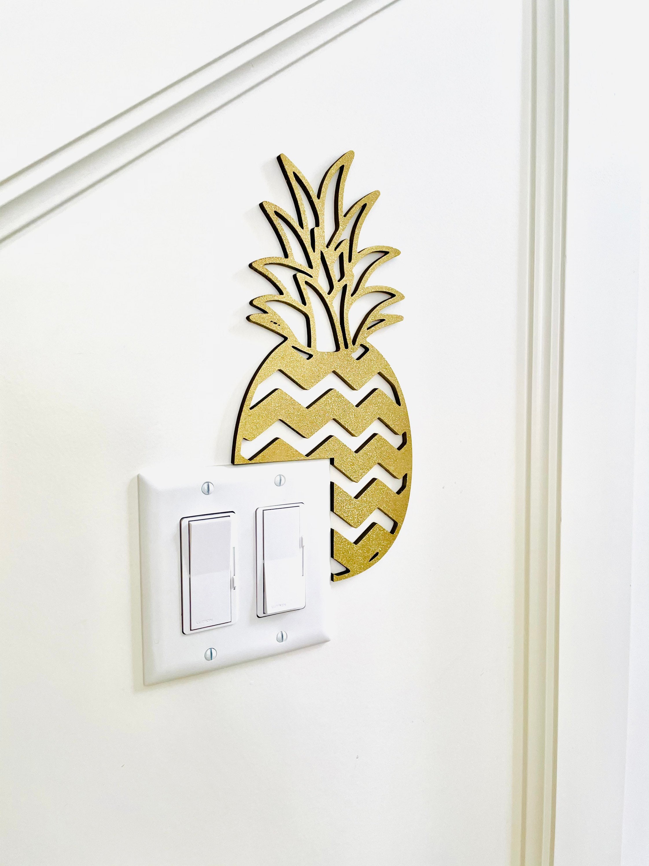 Pineapple Fruit Decorative Single Toggle Light Switch Wall Plate 