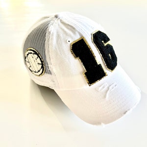 Custom Volleyball Team Hats - Volleyball Mom number baseball hat - Volleyball Gift